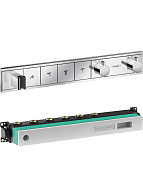 15357000S Set HG RainSelect термостатический смеситель для душа (15357000+15312180) 500_191_1430355